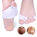 2pcs Forefoot Pads Spreader For Bunion Corns Overlapping Toe Separator Ball of Foot Cushions Hallux Valgus Foot Care C1727