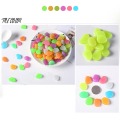 50Pcs/Pack Garden Decor Resin Pebble Stone Landscaping Ornament Multicolor Luminous Stones Fish Tank Aquarium Decoration