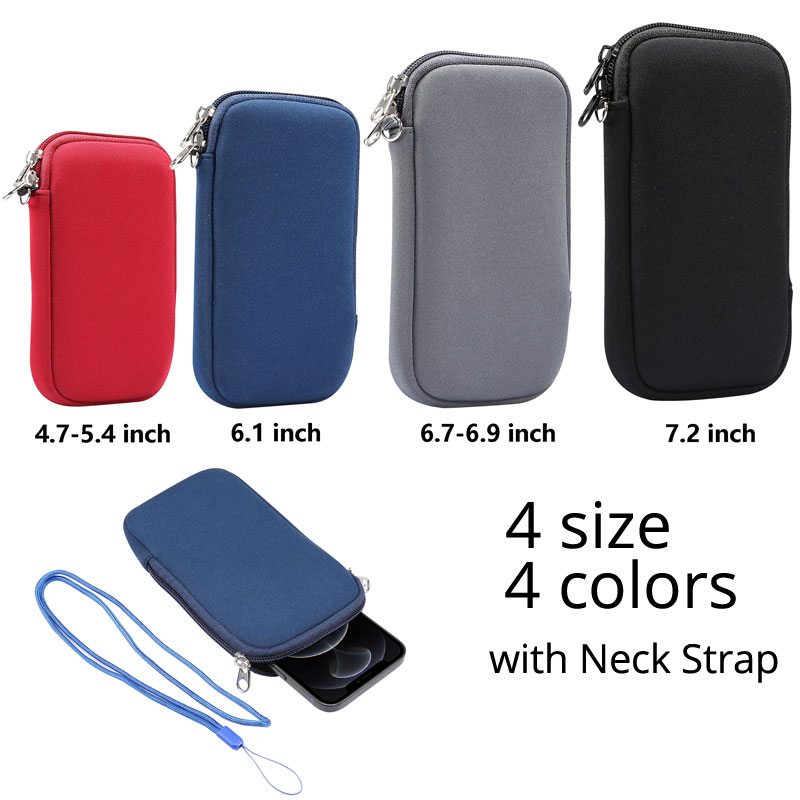 Universal 4.7-7.2'' Life Waterproof Phone Bag Pouch for iPhone Samsung Huawei Xiaomi Shockproof Phone Case with Shoulder Strap