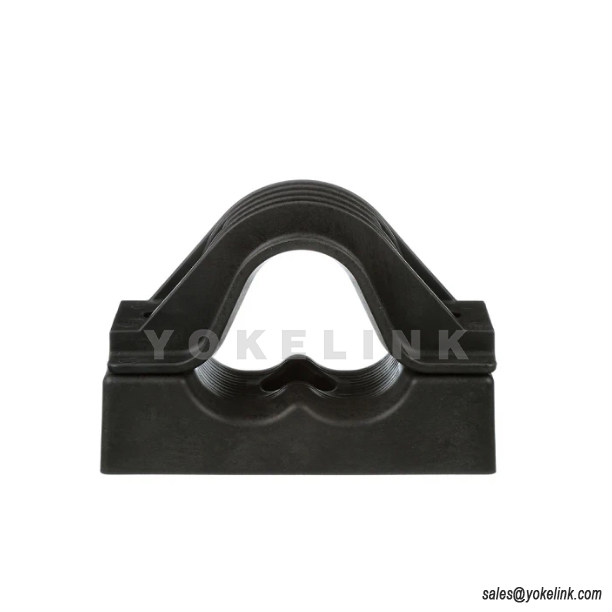 Polymer Cable Cleat M10 Mounting 2Hole Clamp Nylon