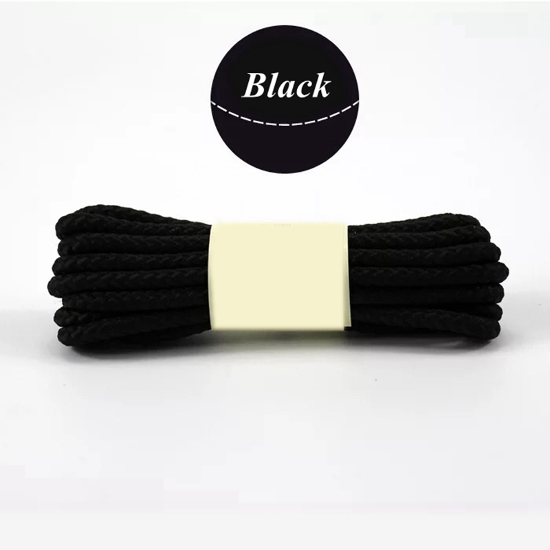 1 Pair Round Shoelaces for Fashion Casual Sneakers Leather Shoes Martin Boots Laces Length 80/100/120/140/160 cm 14 Colors