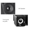 SADA D-203 USB Wired Combination Speaker Computer Speaker Bass Stereo Music Player Subwoofer Sound Box for Desktop Laptop PC