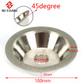 Diamond Grinding Wheel Cup electroplate Grinder Cutter Grinding Disc For Tungsten Steel Milling Cutter Tool Sha