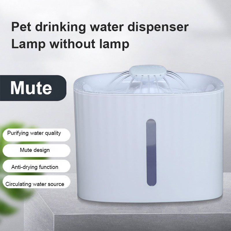 Automatic Cat Fountain Pet Drinking Water Dispenser Electric LED Dog Drinking Fountain Cat Feeder Drink Filter Pet Accessories