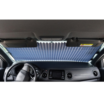 Car sunscreen heat insulation sunshade automatic retractable shading front windshield car sunshade sunshade
