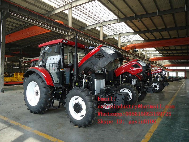The Prodcution Line Of Large Farm Tractor 130hp