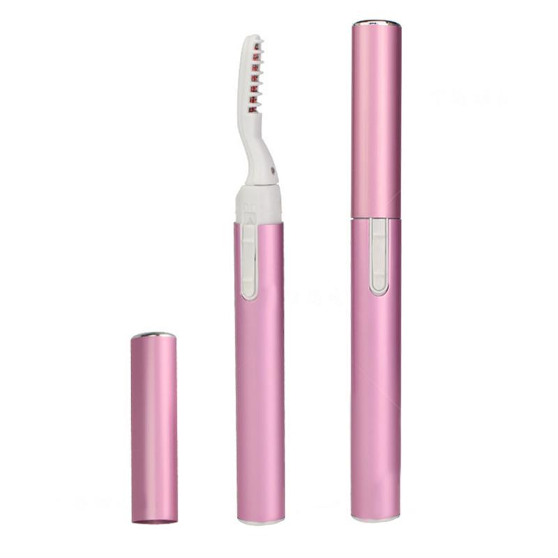 Portable Pen Style Electric Eyelash Curler Electric Heated Long Lasting Eyelash Perming Curl Extension For Women Makeup Tool