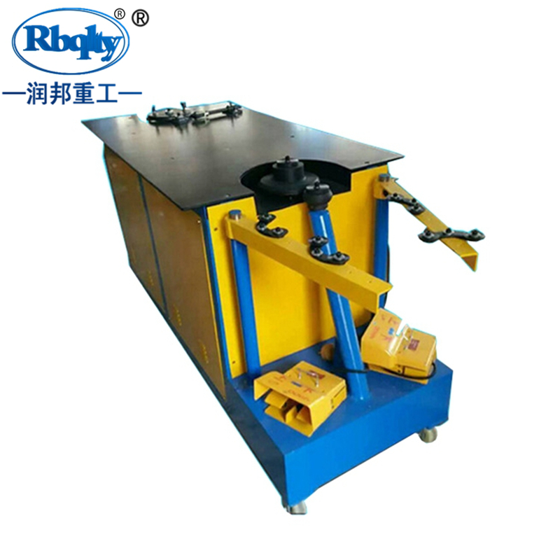 HVAC duct making 1.2 mm round duct elbow making machine