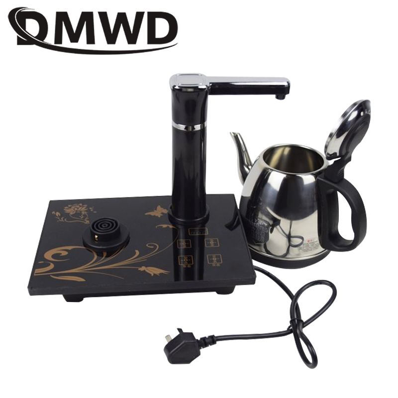 DMWD Intelligent household water heating kettle automatic electric kettle Mini Stainless Steel Teapot Water Dispenser boiler 1L