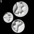 3pcs/ Set Heart-shaped Chocolate Butterfly Cake Cut Mold Pigeon Cookies Mold Christmas Cake Decoration Mould Cookie Cutter K278