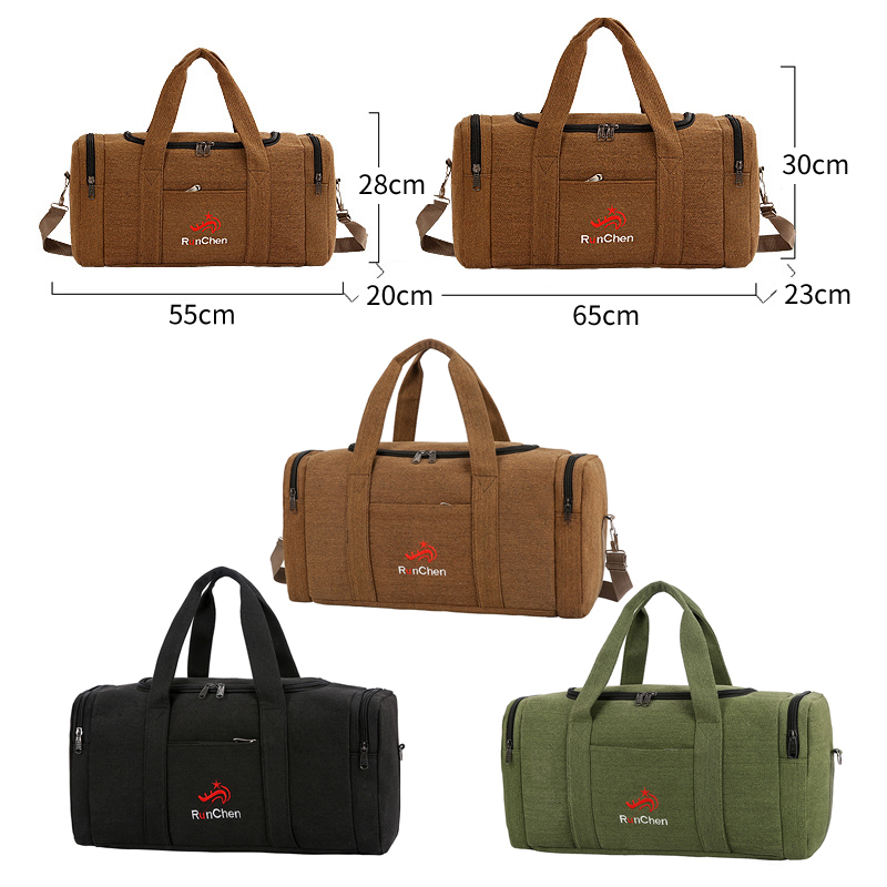 Canvas Men Travel Bags Large Capacity Travel Duffel Hand Luggage Bag Multifunction Weekend Bag sac de XA193K