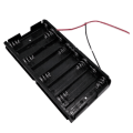 8 AA Battery Holders with wire