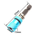 Quick Release Magnetic Bit Screwdriver Holder 1/4" Hex Shank Magnetic Drywall Screw Bit Holder Drill Screw Tool 60mm