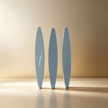 ship Shaped Whetstone Knife Sharpening Stone 2 Sides