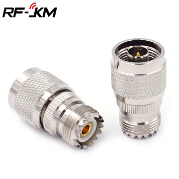 N Type Male to UHF SO239 PL-259 Female RF Coaxial Adapter Connector