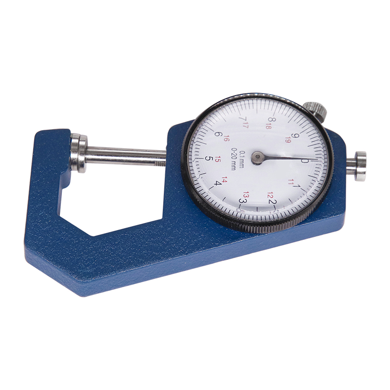 XCAN 0-20mm/0.1mm Dial Thickness Gauge Leather Paper Thickness Meter Tester Width Measuring Instrument Tools
