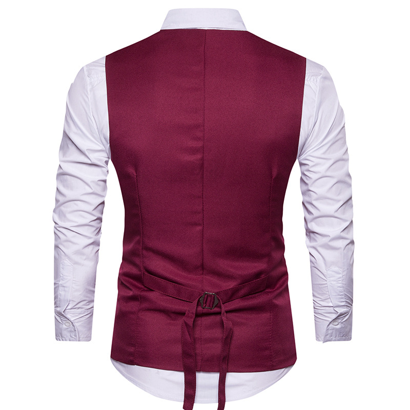 mens suits Vest new male Top boys popular selling fashion business casual wear men Waistcoat clothing Hot sale