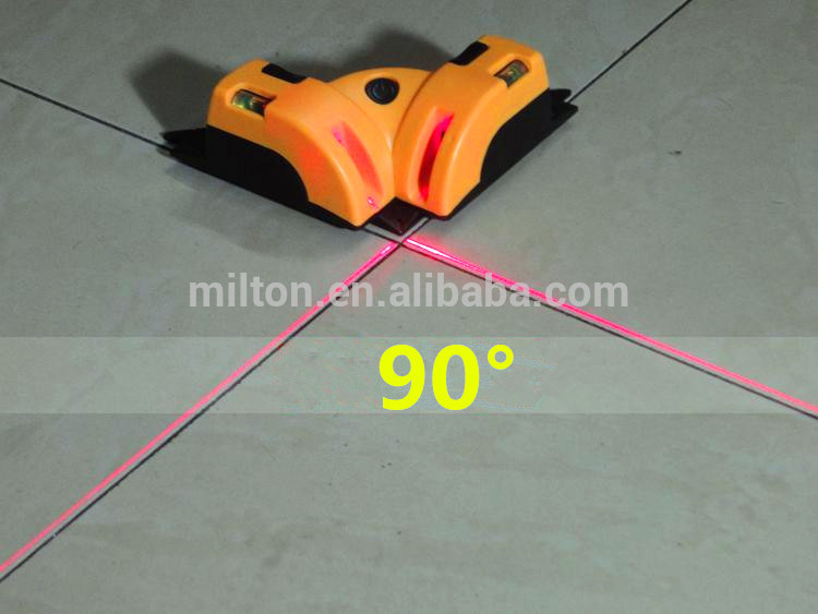 Wholesale 2colors Right Angle 90 Degree Vertical Pro Vertical Horizontal nivel laser level Line Projection Square Level