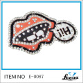 Rhinestone Iron On Brand Logo Patches