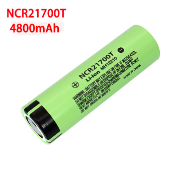 3.7V NCR21700T 4800mAh li-lon battery 15A power 5C Rate Discharge ternary lithium batteries DIY Electric car battery pack