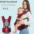 Newborn Ergonomic 4 Position Baby Carrier Sling Wrap Backpack Front Back Chest Soft Breathable Adjustable Hip Seat 0-36 Months