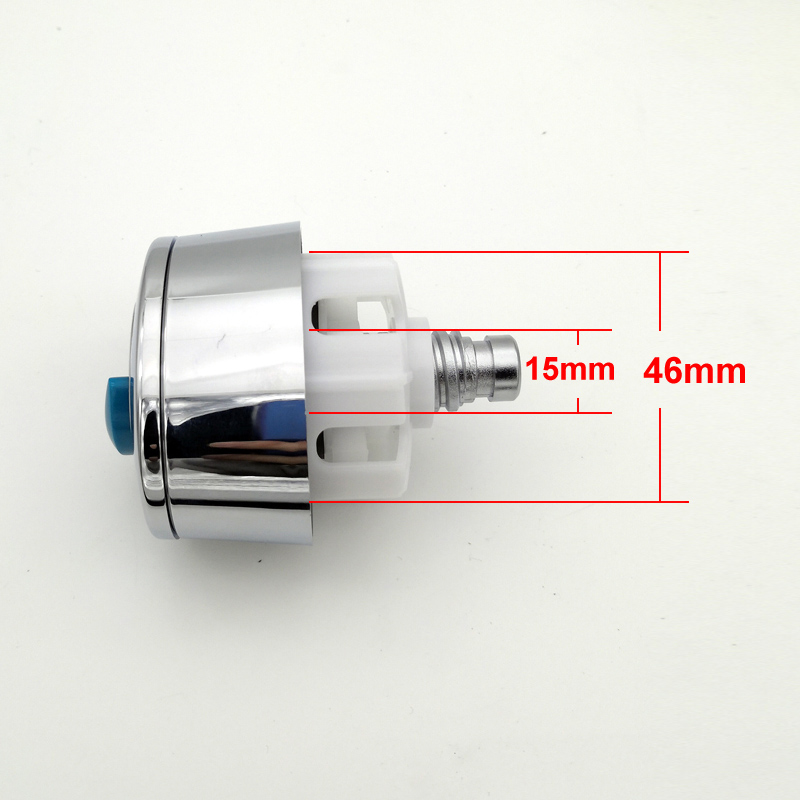 Top of the toilet tank Line Cable Connected Dual-flush push button type toilet repair kit Suitable for one-piece toilet