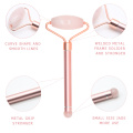 Rose Quartz Roller Slimming Face Massager Lifting Tool Natural Jade Facial Massage Roller Stone Skin Beauty Care Set Gift Box