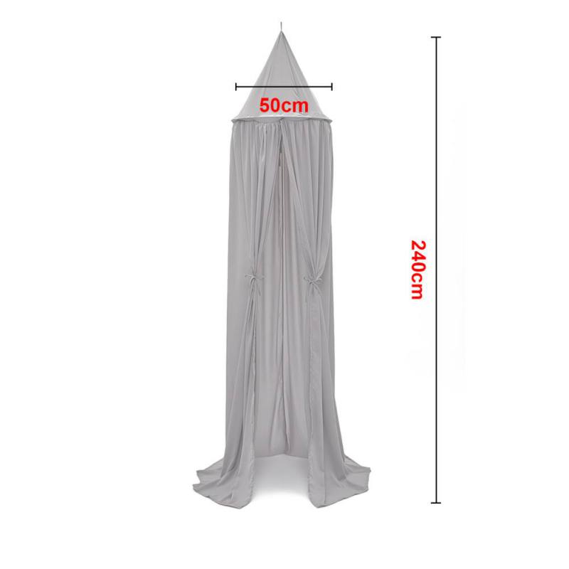 Baby Bed Curtain Children Room Decoration Crib Netting Baby Tent Cotton Hung Dome baby Mosquito Net photography props