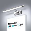 Bath Mirror Lamp Light Waterproof Wall Mounted Adjustable 8W Modern Indoor Lighting Washroom Toilet Makeup Dresser 110V 220V