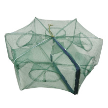 Folded Portable 6/8/12 Holes Fishing Net Fish Shrimp Automatic Trap Fishing Net Fish Shrimp Minnow Crab Baits Cast Mesh Trap