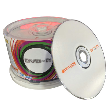 50pcs DVD Drives Blank DVD-R CD Disks 4.7GB 16X Bluray Recordable Media Compact Write Once Data Storage Empty DVD Discs