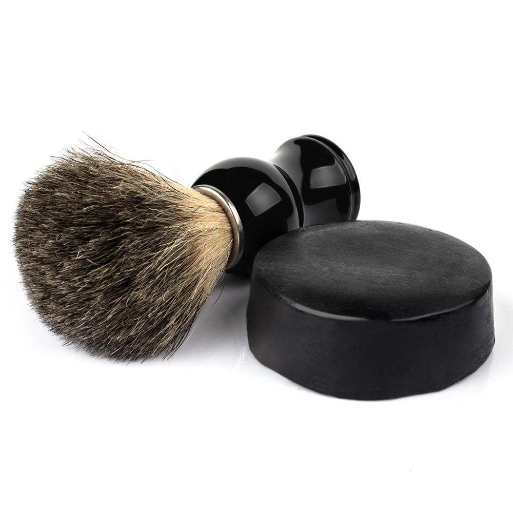 QSHAVE 100g Bamboo Men Bead Shaving Handmade Soap Cream Foaming Lather For Razor Barber Salon Face Cleaning Tool