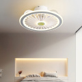 Modern Bluetooth Smart LED Ceiling Fan Lamp With Lights Remote Control Ventilator 50cm APP Bedroom Decor Ceiling lamp fixtures