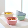 Candy Color Plastic Kid Divider Bowl Children's Bowl Home Food Household School Fruit Nut Dessert Dried Fruit Plate