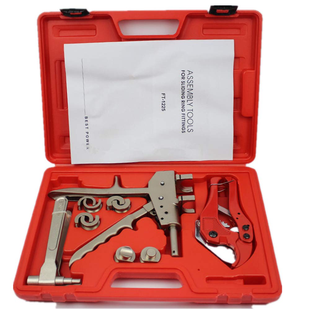 Pex Crimping Tool Pipe Fitting tool FT-1225 for connecting fittings and PVC pipe 12-20MM Pex Connecting Tool set