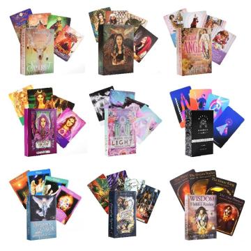 25 Designs Tarot Cards Full English Oracle Card Table Deck Games For Party Playing Card Board Game Guidance Divination Fate Game