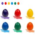 6 Color Solid Egg Shape Crayons Non Toxic Washable Painting Drawing Wax for Kids