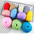 Colorful Fine Dyed Mohair Line Knitting Crochet Wool Blended Yarn 50meter/Ball Anti Pilling Cotton Thread For Needle Work