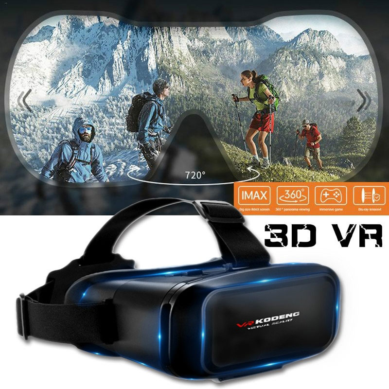 Original 3D Virtual Reality VR Glasses Support 0-600 Myopia Binocular 3D Glasses Headset VR for4.5-6 Inch IOS Android Smartphone