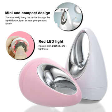 Mini LED Photon Vibration Face Lifting Device Portable Microcurrent Skin Tightening Massager Anti-wrinkle Remover Skin Care