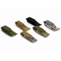 Military Tactical Single Pistol Magazine Pouch Molle Utility Knife Flashligh Holder Hunting EDC Tool Bag Airsoft Ammo Pouches