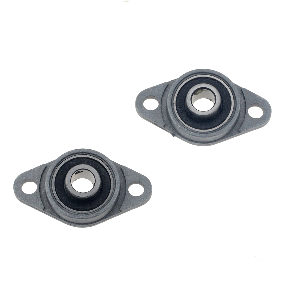 10pcs/lot KP08 KFL08 Bearing Shaft Support Spherical Roller Zinc Alloy Mounted Bearings Pillow Block Housing