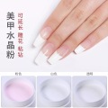 White Pink Clear 3 Colors Nail Art Acrylic Powder Acrylic Crystal Nail Manicure Polymer Nail Art DIY Nail Tool For Make Up