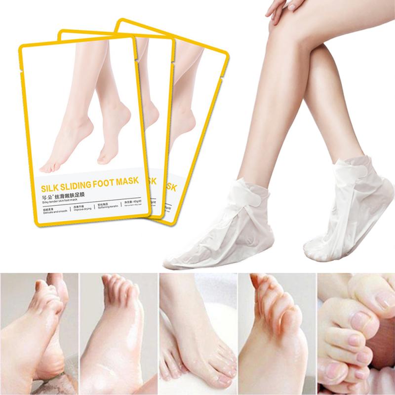 Hand Foot Care Exfoliating Hand Mask Moisturizing Whitening Foot Care Peeling Dead Skin Anti-Wrinkle Aging Spa Gloves TSLM1