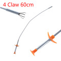 4 Claw 60cm Long Reach Flexible Pick Up Tool Spring Grip Narrow Bend Curve Grabber For Picking Up Nuts And Bolts