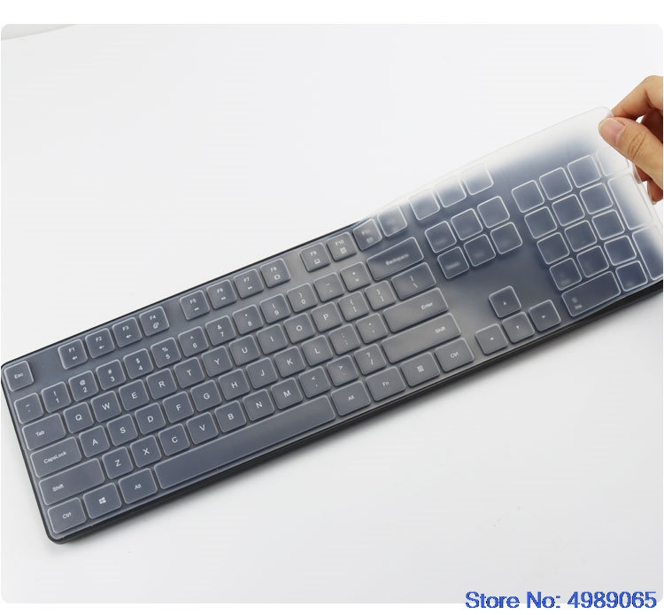 Silicone Desktop PC For Xiaomi Mi Wireless Keyboard Mouse Keyboard Cover Protector skin