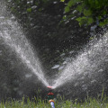 1/2" 3/4 inch Rotating water sprinkler farm popup sprinkler Lawn garden irrigation Nozzle watering & irrigatio 1pcs