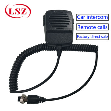 In-car monitoring intercom handle to listen to MDVR call handle high audio quality airhead interface taxi real-time call
