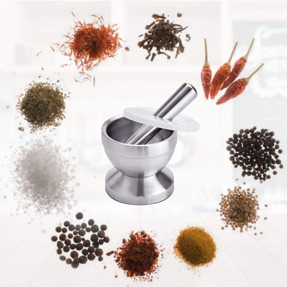 Stainless Steel Mortar and Pestle Set