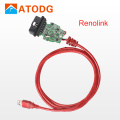 Renolink V1.87 OBD2 forRenault ECU Programmer V1.52 CD Software Key Coding UCH Matching Dashboard Coding ECU Resetting Functions